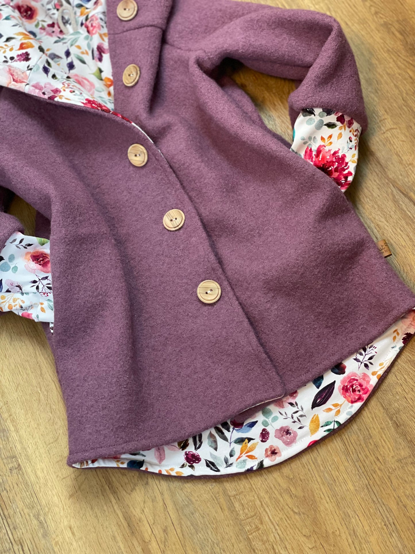 Kinder Wollwalkjacke Walkjacke