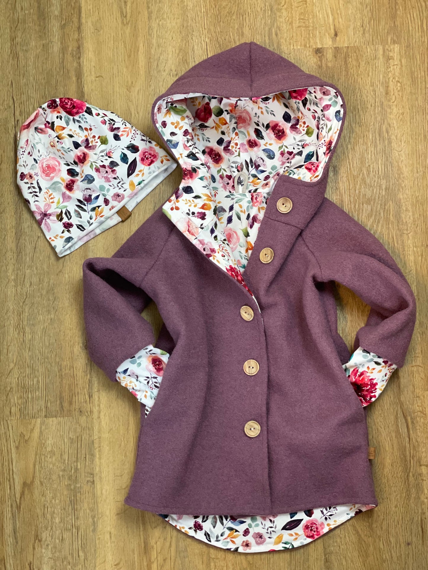 Kinder Wollwalkjacke Walkjacke